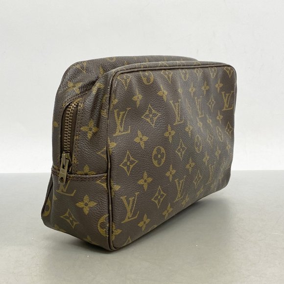 LOUIS VUITTON Brown Monogram Pouch - Picture 2 of 12